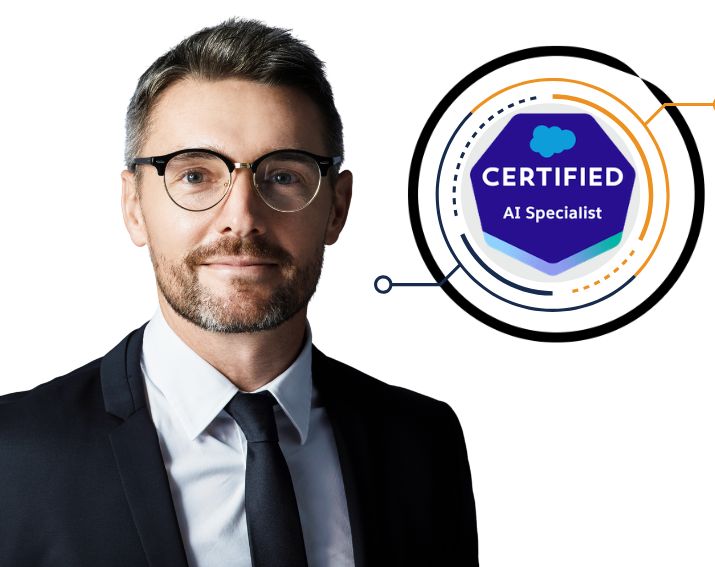 Salesforce Certified AI Specialist certification training for AI-powered CRM, automation, and intelligent business solutions